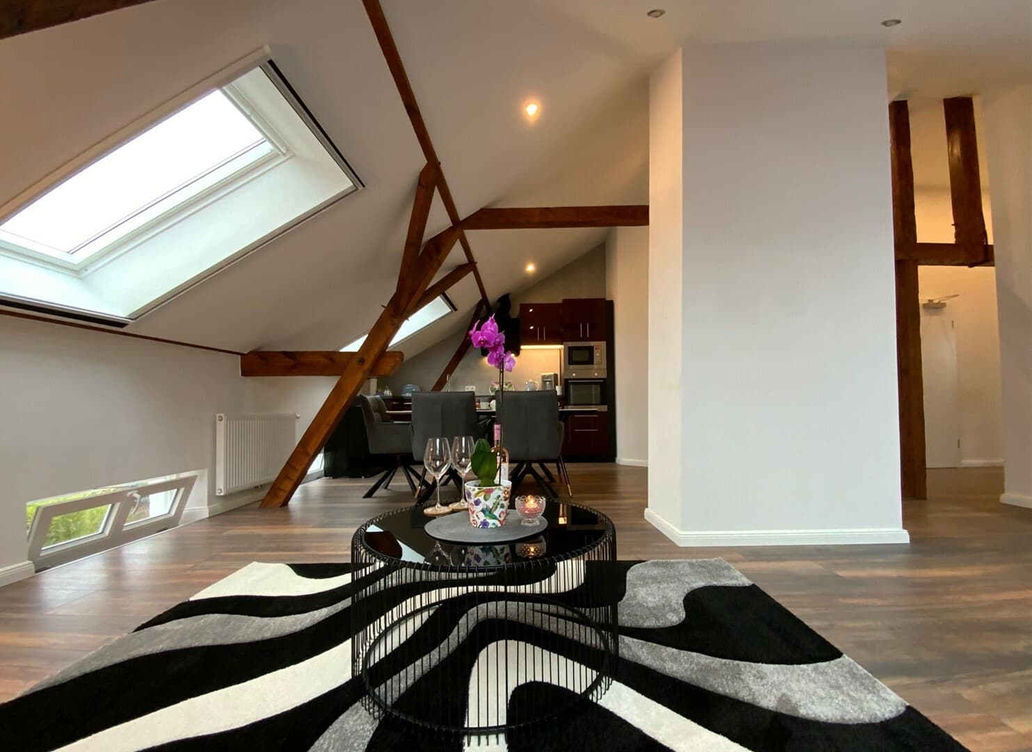 Badezimmer mit Badewanne