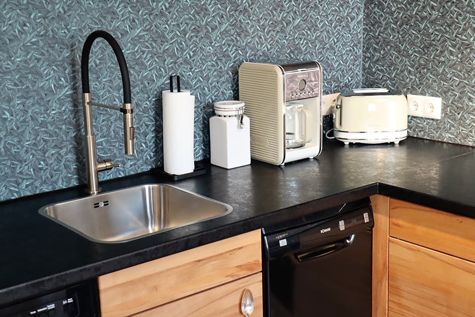 Terrasse mit Blick ins Grüne