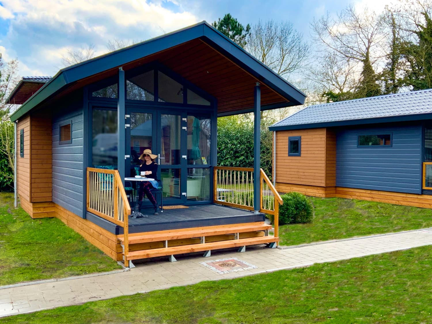Gemütlicher Schlafbereich im Tiny House